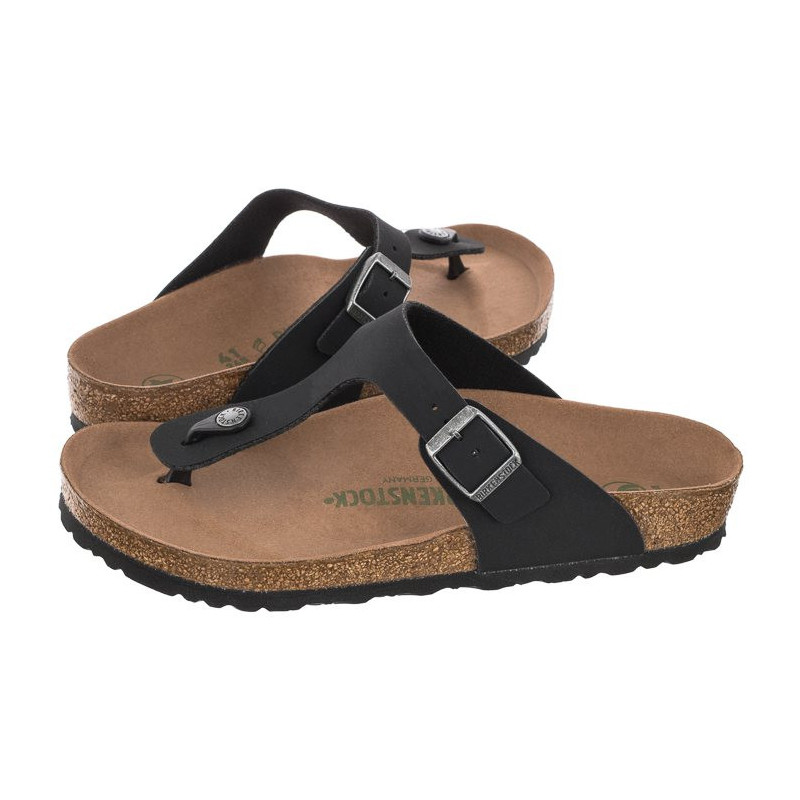 Birkenstock Gizeh BS Black Vegan 1020380 (BK168-a) šlepetės