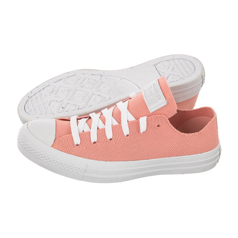 Converse CT All Star OX Pink Quartz/String/White 170872C (CO488-b) bateliai