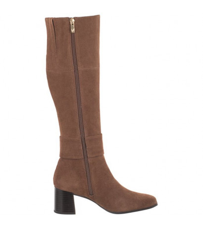 Caprice Brązowe 9-25516-27 343 Taupe Suede (CP276-a) batai