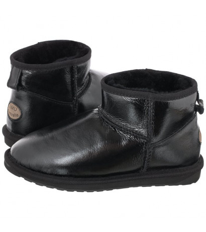 EMU Australia Stinger Micro Glossy Black W12613 (EM377-b) batai - Batai