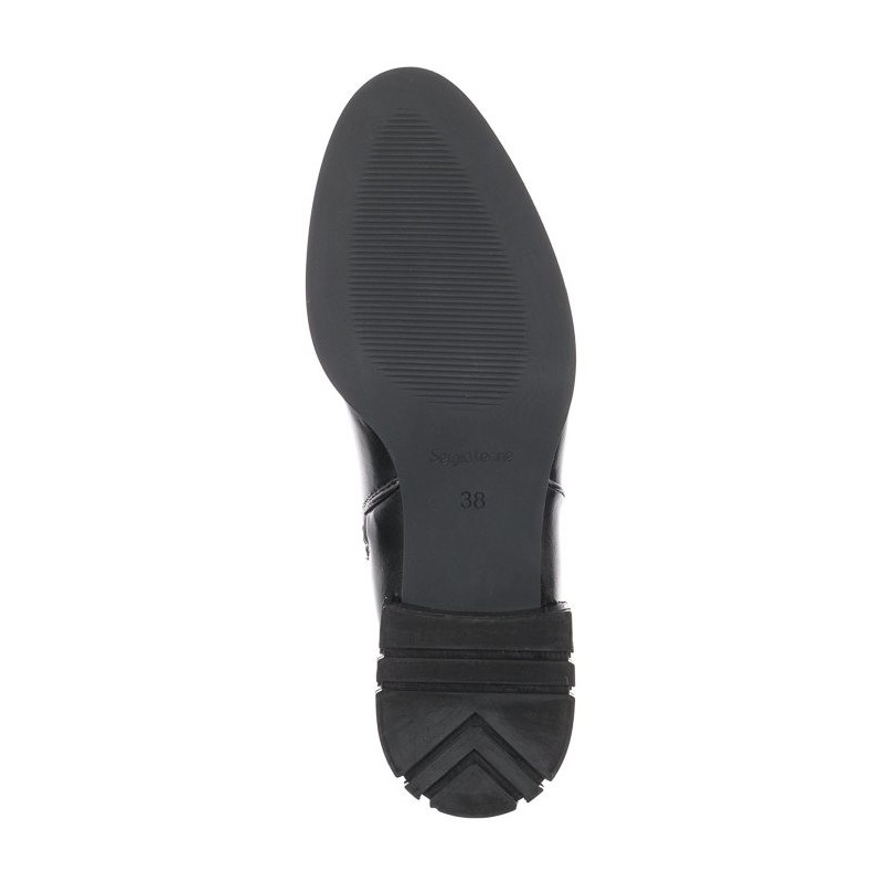 Sergio Leone Czarne BT 540 (SL399-a) bateliai