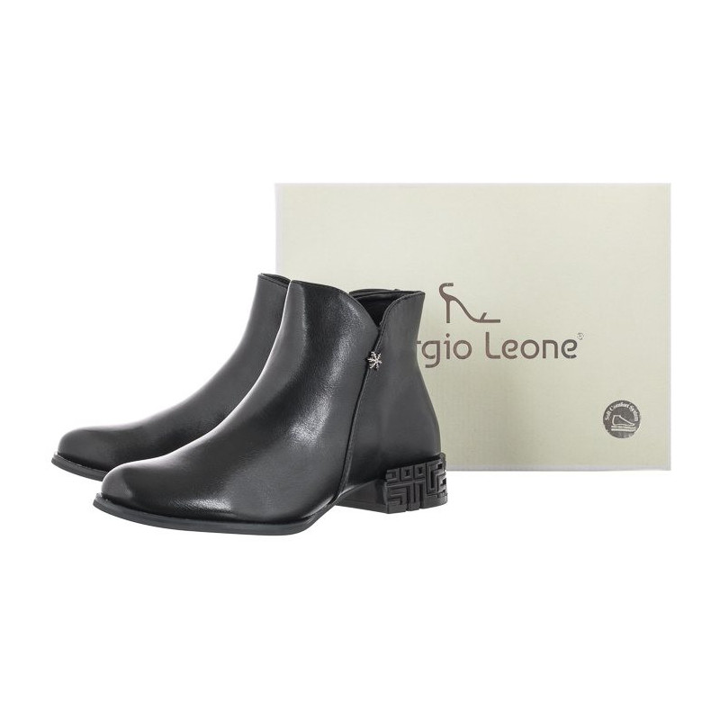 Sergio Leone Czarne BT 540 (SL399-a) bateliai
