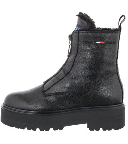 tommy hilfiger chunky combat boots