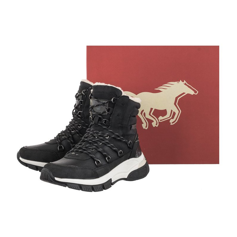 Mustang Czarne 49C0054 (MU432-a) sportiniai bateliai