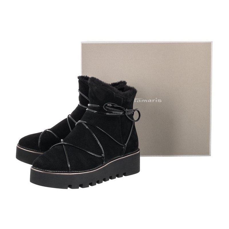 Tamaris Czarne 1-26481-27 001 Black  (TM363-a) bateliai