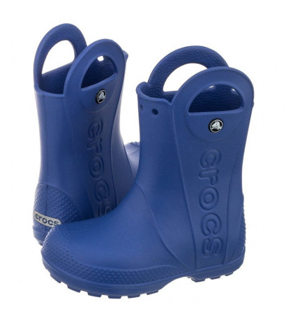 Crocs Handle Rain Boot Kids Cerulean Blue 12803-4O5 (CR79-e) botai