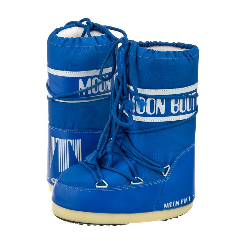Moon Boot Nylon Electric Blue Kids 14004400075 (MB14-f) batai