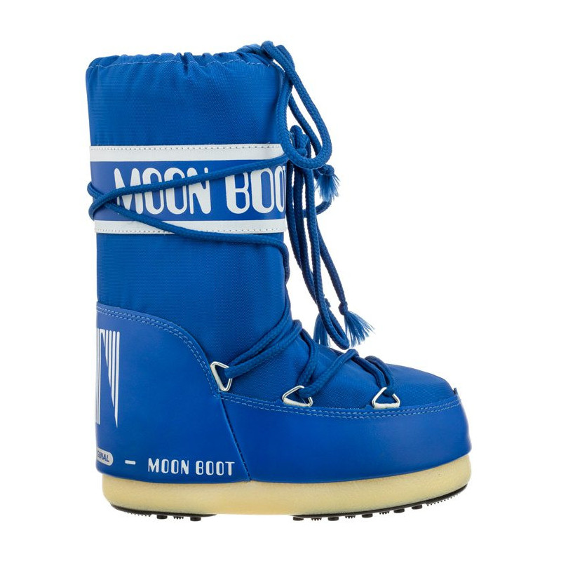 Moon Boot Nylon Electric Blue Kids 14004400075 (MB14-f) batai