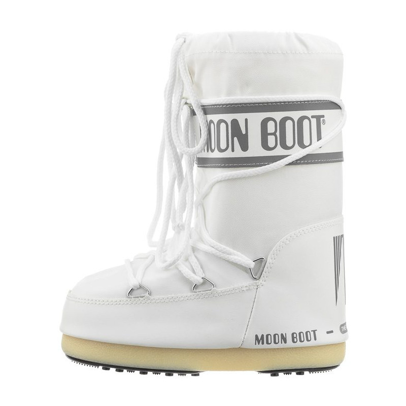 Moon Boot Icon Nylon White Kids 1400440 A001 (MB14-g) batai
