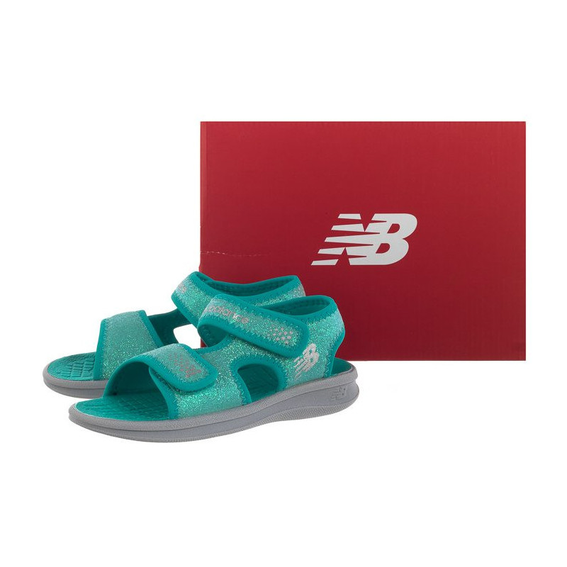 New Balance K2031GRG Turkusowe (NB195-d) sandalai