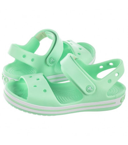 Crocs Crocband Sandal Kids Neo Mint 12856-3TI (CR39-p) sandalai - Batai