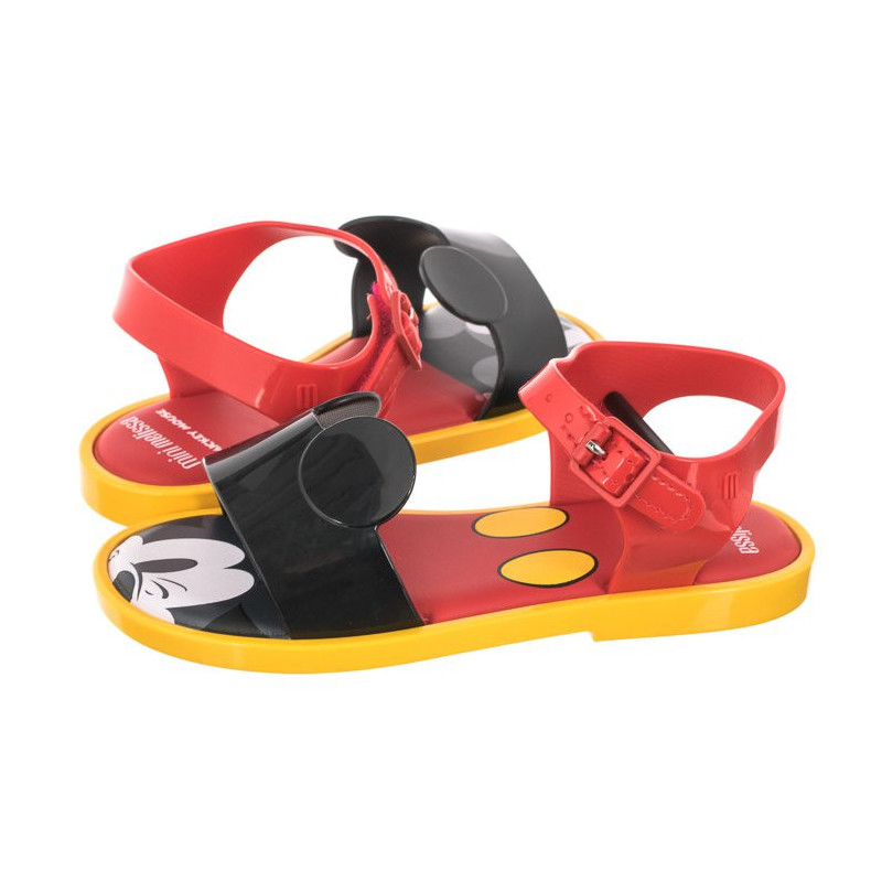 Melissa Mar Sandal + Mickey 33234/53218 Red/Black/Yellow (ML169-a) sandalai