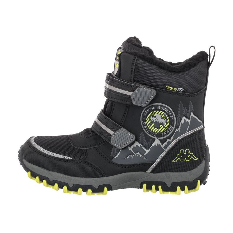 Kappa Rescue Tex K 260581K/1133 Black/Lime (KA165-b) sportiniai bateliai