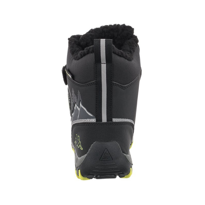 Kappa Rescue Tex K 260581K/1133 Black/Lime (KA165-b) sportiniai bateliai