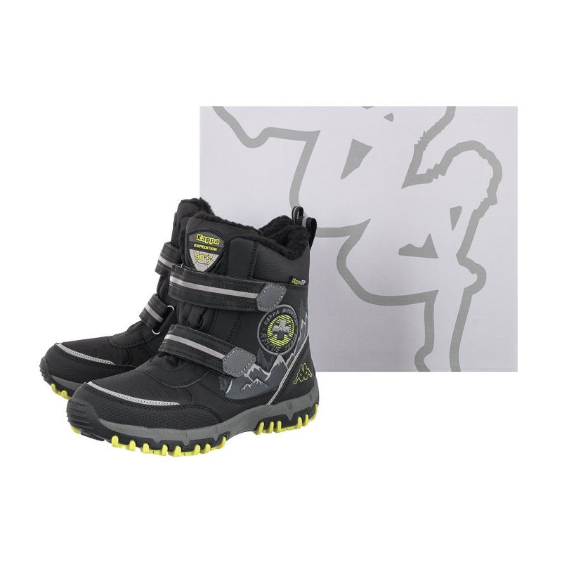 Kappa Rescue Tex K 260581K/1133 Black/Lime (KA165-b) sportiniai bateliai