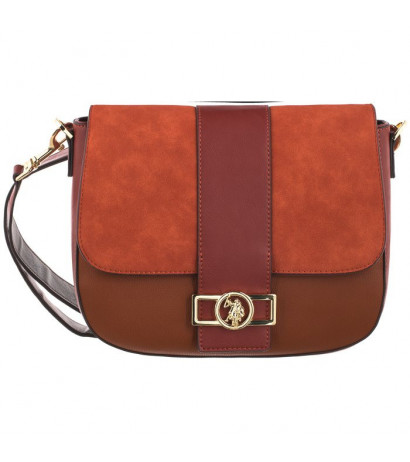 U.S. Polo Assn. Albany Crossb. W/Flap Bag Pu Rust Multicolor BIUYB4900WVP837 (US42-a) rankinė