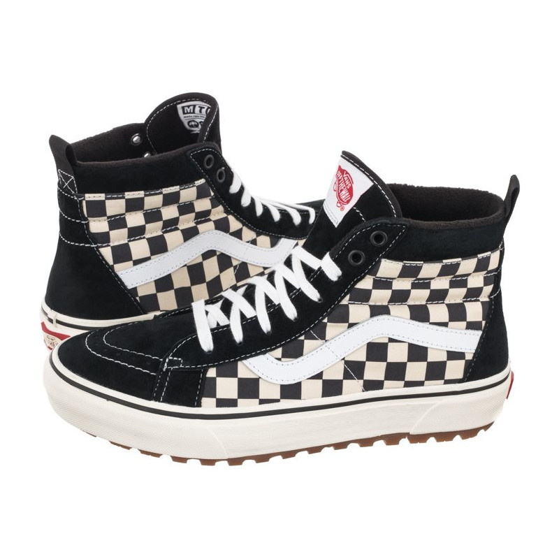 Vans Sk8-Hi Mte-1 Black/White/Checkerboard VN0A5HZYA041 (VA358-a) batai
