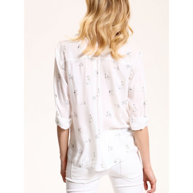 LADY'S SHIRT LONG SLEEVE TOP SECRET marškiniai
