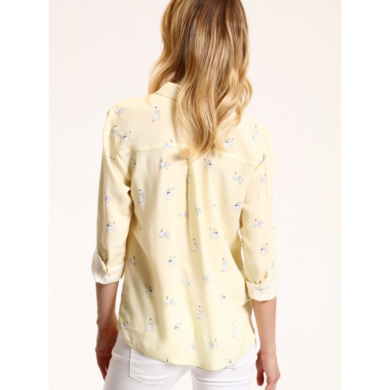 LADY'S SHIRT LONG SLEEVE TOP SECRET marškiniai