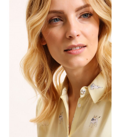 LADY'S SHIRT LONG SLEEVE TOP SECRET marškiniai