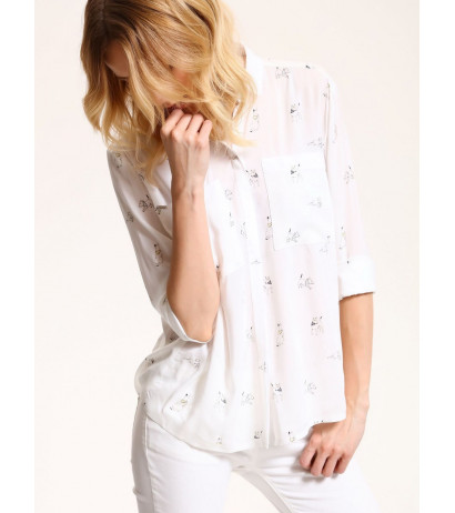 LADY'S SHIRT LONG SLEEVE TOP SECRET marškiniai