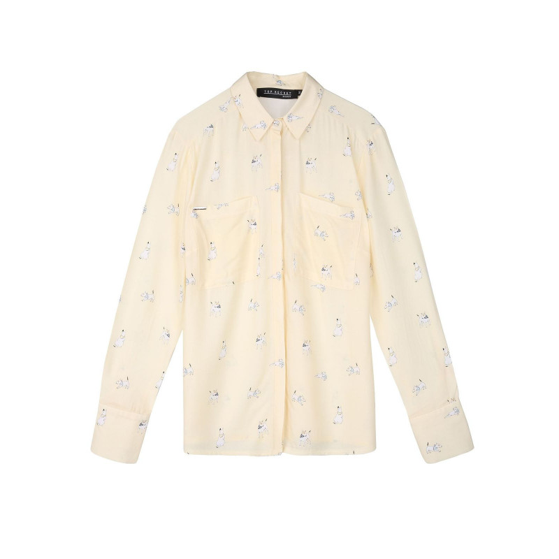 LADY'S SHIRT LONG SLEEVE TOP SECRET marškiniai