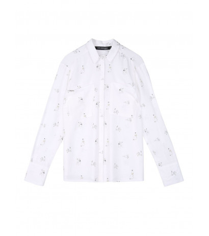 LADY'S SHIRT LONG SLEEVE TOP SECRET marškiniai