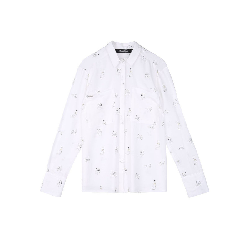 LADY'S SHIRT LONG SLEEVE TOP SECRET marškiniai