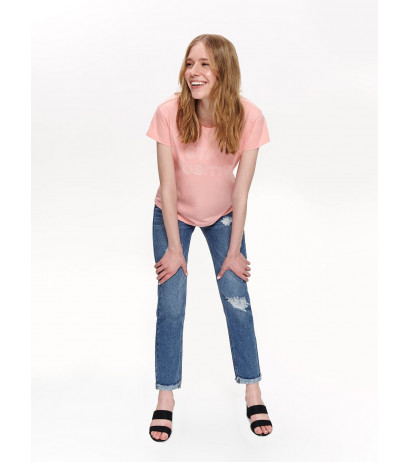 LADYS T-SHIRT SHORT SLEEVE TOP SECRET marškinėliai - Drabuziai internetu