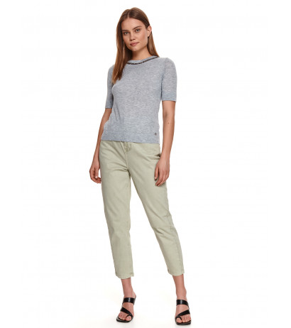 LADYS SWEATER SHORT SLEEVE TOP SECRET megztinis - Drabuziai internetu