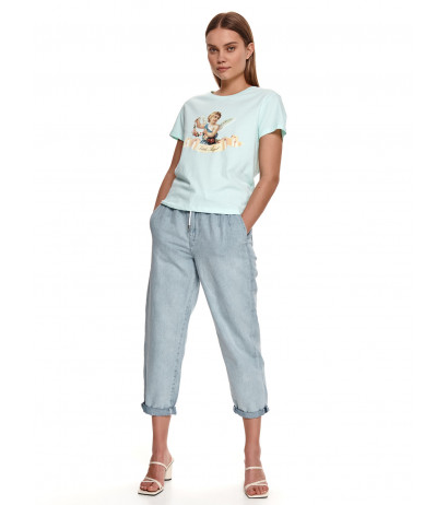 LADYS T-SHIRT SHORT SLEEVE TOP SECRET marškinėliai - Drabuziai internetu