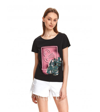LADYS T-SHIRT SHORT SLEEVE TOP SECRET marškinėliai - Drabuziai internetu