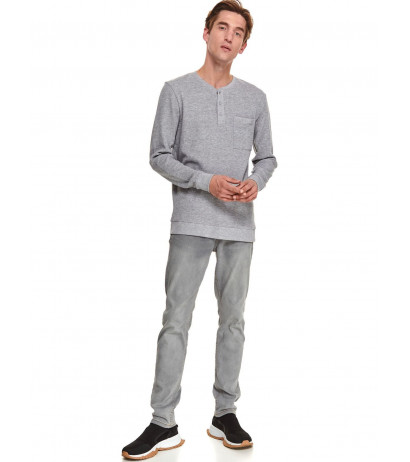 MEN'S T-SHIRT LONG SLEEVE TOP SECRET marškinėliai