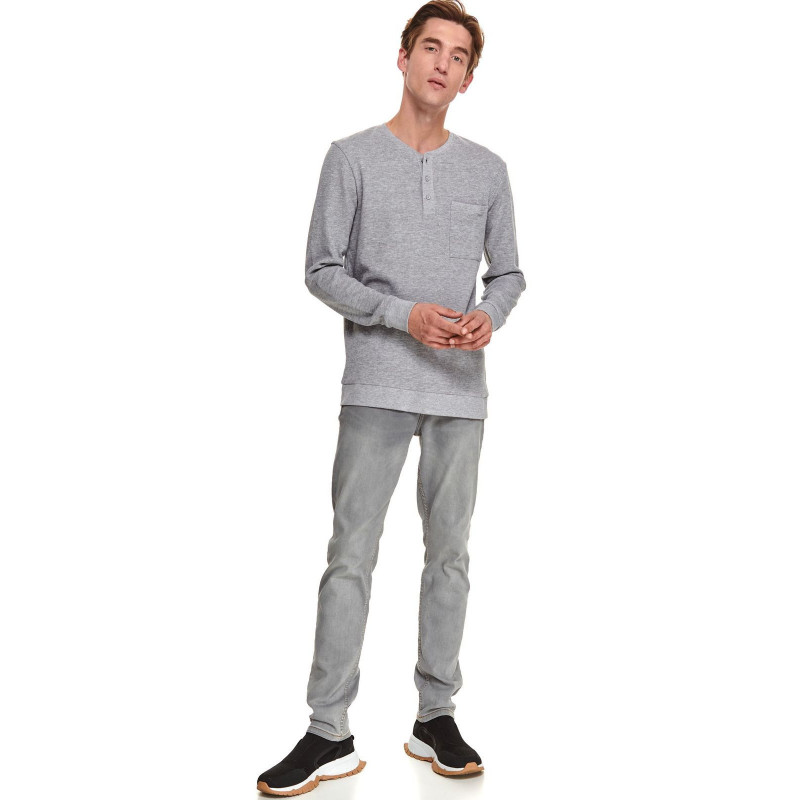 MEN'S T-SHIRT LONG SLEEVE TOP SECRET marškinėliai
