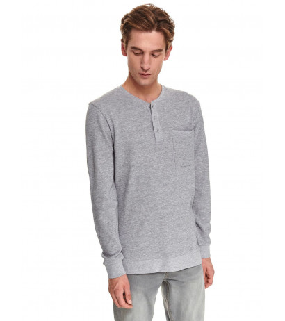 MEN'S T-SHIRT LONG SLEEVE TOP SECRET marškinėliai