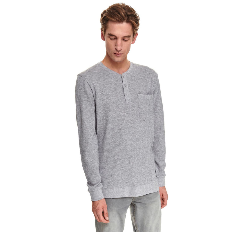 MEN'S T-SHIRT LONG SLEEVE TOP SECRET marškinėliai