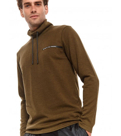 MEN'S T-SHIRT LONG SLEEVE TOP SECRET marškinėliai