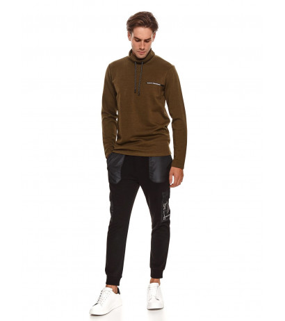 MEN'S T-SHIRT LONG SLEEVE TOP SECRET marškinėliai