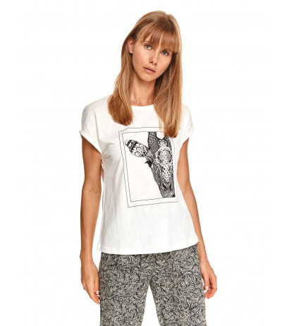 LADYS T-SHIRT SHORT SLEEVE TOP SECRET marškinėliai - Drabuziai internetu
