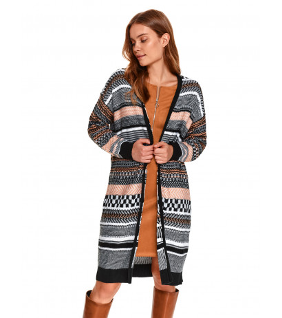 LADYS SWEATER LONG SLEEVE TOP SECRET kardiganas - Drabuziai internetu