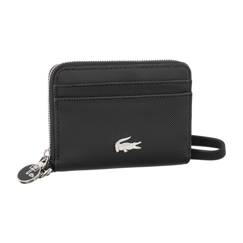 Lacoste Xs Wristlet Zip Wallet Noir NF2778DC (LC387-a) rankinė