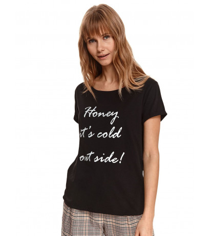 LADYS T-SHIRT SHORT SLEEVE TOP SECRET marškinėliai - Drabuziai internetu