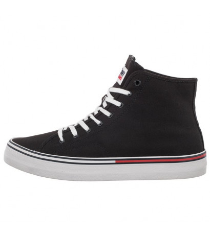Tommy Hilfiger Jeans Essential Mid Cut Black EM0EM00967 BDS (TH404-a) bateliai