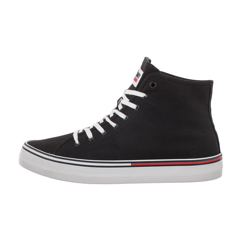 Tommy Hilfiger Jeans Essential Mid Cut Black EM0EM00967 BDS (TH404-a) bateliai