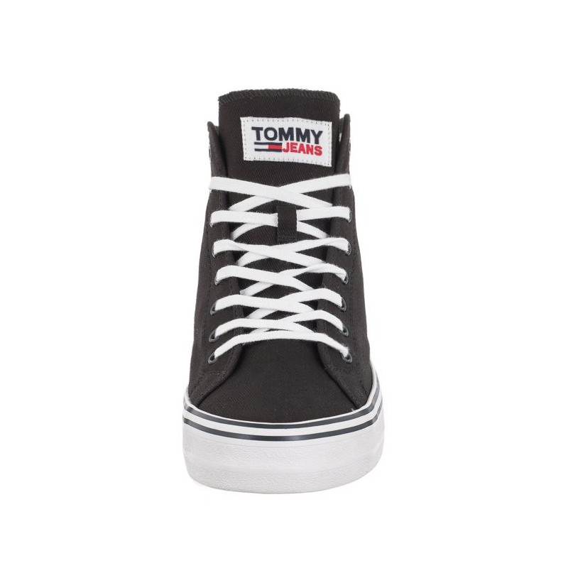 Tommy Hilfiger Jeans Essential Mid Cut Black EM0EM00967 BDS (TH404-a) bateliai