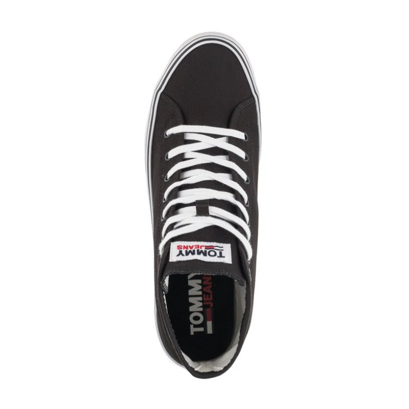 Tommy Hilfiger Jeans Essential Mid Cut Black EM0EM00967 BDS (TH404-a) bateliai