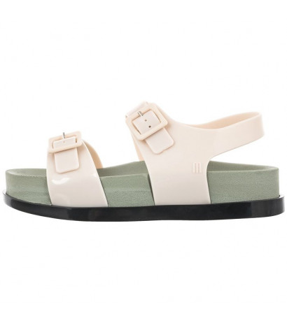 Melissa Wide Platform AD 33251/53929 Black/Green/Beige (ML226-b) sandalai