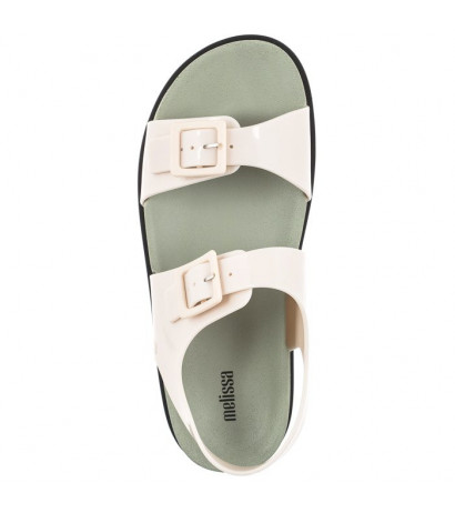 Melissa Wide Platform AD 33251/53929 Black/Green/Beige (ML226-b) sandalai