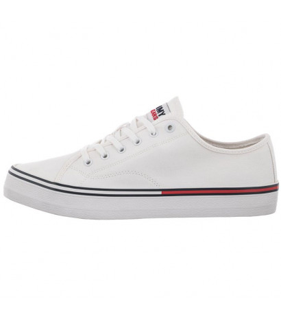 Tommy Hilfiger Jeans Essential Low Cut White EM0EM00962 YBR (TH401-d) bateliai