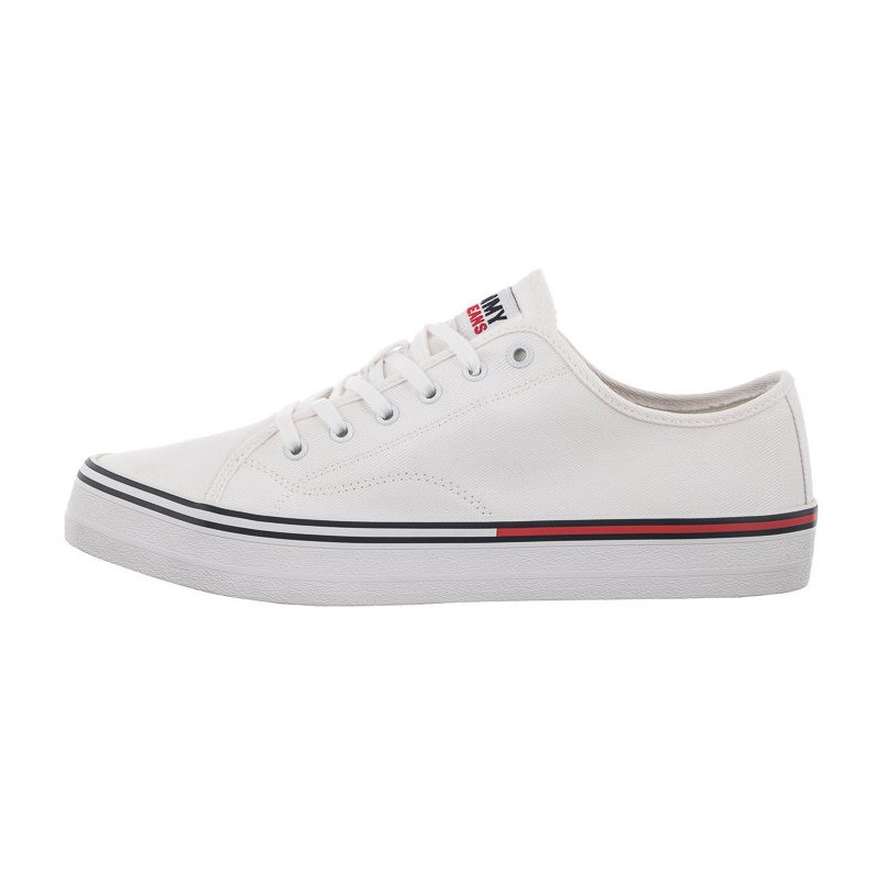 Tommy Hilfiger Jeans Essential Low Cut White EM0EM00962 YBR (TH401-d) bateliai